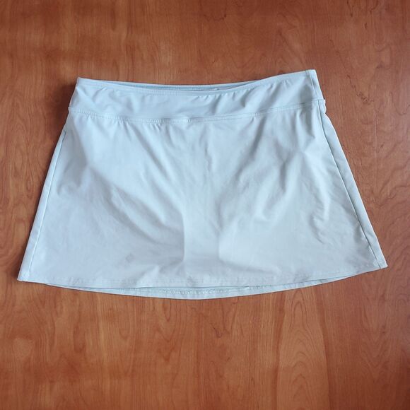 Lands' End Other - Lands End Tummy Control Swim Skirt Size 12 Mint Sea Green Bottoms Brief Skort